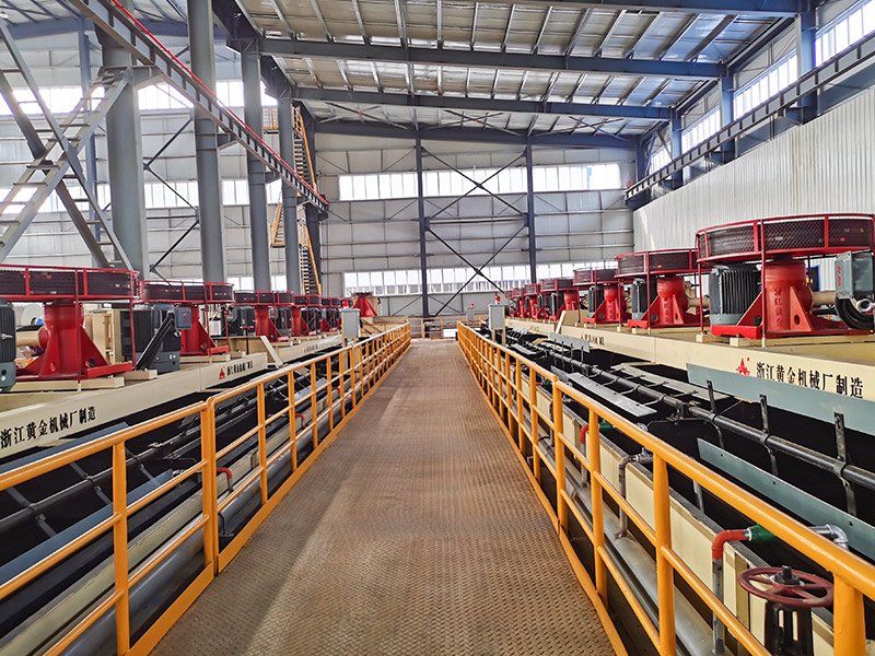 1 milion tun/rok mědi, zlato, pyrite těžba projektu - Anhui Jinding Mining Co., Ltd.